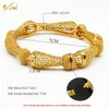 Bracelet ANIID Femmes Charm Bracelet 24K Or Couleur Bijoux Dubai Fleur Marque Africain Designer Ethiopien Hawaïen 231013