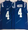 NCAA Duke Blue Devils College Football Jersey 17 JONES 4 HUDZICK