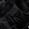 Piumini da uomo Parka invernali Piumini con cappuccio frangivento Plus Size 6XL 7XL 8XL Oversize 2023 Cappotti caldi neri Cerniera allentata Imbottito impermeabileL23101