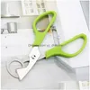 Egg Tools Metal Cutter Pearl Opener Quail Eggs Scissors Cracker Tool Wholesale Drop Delivery Home Garden Kitchen Dining Bar Dhqzq