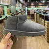 Designer soffici stivali da neve mini donna inverno australiano tasman stivali con plateau pelliccia pantofola caviglia scarpe di lana pelle di pecora vera pelle marchio classico casual esterno 35-41