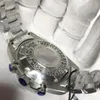Montre pour hommes montres de luxe verre saphir AAA mouvement de balayage automatique maître tous les sous-cadrans fonctionne montres-bracelets en acier inoxydable336p