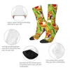 Мужские носки, женские теплые модные носки с героями мультфильмов из свежих овощей, новинка, средние носки TubeSocks, маленькие подарки