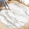 Tapis couleur nordique noir or marbre rond tapis cercle tapis tapis pour salon chambre canapé décor enfants tapis de sol tapis de cuisine 231013