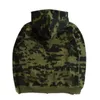 Sweats à capuche pour hommes Zip Up Requin Vestes à manches longues Manteaux à capuche Loose Camouflage Veste Imprimer Femme Sweat à capuche Vxxuh