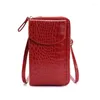 Evening Bags Portable Women Shoulder Mobile Phone Small Objects Storage Pouch Travel Lipstick Belongings Organize Messenger Purse Supply