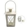 Candle Holders Holder Metal Lantern 20cm Creative Garden Hanging Home Party Wedding Decor Iron Craft Candlestick