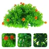 Decorative Flowers Garden Grass Balls Artificial Hanging Plastic Topiary Fake Simulation Indoor Faux Plants
