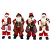 Décorations de Noël 67 cm pour la maison électrique avec musique grand père Noël jouant du violon et cadeaux d'année pour enfants 231013