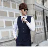 Men's Vests Slim Fit Mens Suit Vest Casual Suit Vest Man Black Formal Businss Vest Arrival Vests Waistcoat Gilet Homme VestL231014