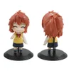 Brinquedos de dedo 4 unidades / conjunto Non Non Biyori Non Stop Anime Figura Komari Koshigaya Figura de ação Natsumi Koshigaya Estatueta Modelo Boneca Brinquedos 10cm