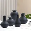 Vases Vase en céramique Conteneur de fleurs séchées 5 pièces Ensemble pour mariage de chambre à coucher d'entrée