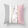 Pillow Brief Marble Geometric Sofa Decorative Cover Pillowcase Polyester 45 Throw Home Decor Pillowcovere 40507