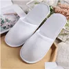 Wegwerp Slippers El Reizen Sanitair Party Spa Gast Dichte Teen Mannen Vrouwen Badkamer Accessoire Drop Levering Huis Tuinbenodigdheden Bad Dhf5U