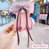 Neue Hanfu-Kopfbedeckung für Mädchen, Tochter, Kinder, Baby-Haar-Accessoires, alter Stil, extra lange Quaste, Schleife, Knoten, Haarspange, Band für Mädchen