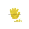 Badborstels Sponzen Scrubbers Exfoliërende handschoen Body Scrubber Handschoenen Nylon Douche Spa Mas Dode huidcellen Drop Delivery Home Gard Dhken