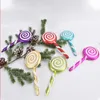 Décorations de Noël 8 couleurs Accessoires de décoration 20cm Lollipop Mariage Candy Pendentif Home Decor Party Scène Navidad 2023 231013