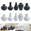 Vases Vase en céramique Conteneur de fleurs séchées 5 pièces Ensemble pour mariage de chambre à coucher d'entrée