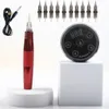 Tattoo Machine Professional Kits Rotary Permanent Make Up Cartridge Pen Body Art Power Supply RCA Interface Nybörjarverktyg 231013