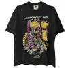 ヒップホップウォーレンデザイナーTシャツ特大のアングルメンズレディースルーズティー23バスケットボールロタスマンSデュラントカジュアルシャツjam206y