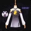 コスプレ前販売YouTuber vtuber La Darknesss Laplus Ymd Yamada Hololive Holox Cosplay Wig Anime Purple Uniform Hallowen Suit