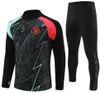 2023 2024 Arsenal Trainingsanzug-Sets Männer Kinder Fußball Fußball 23 24 Halb gezogen Langarm Fußball Fußball Gunners Trainingsanzug Survêtement Fuß Chandal Jogging-Kits