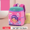 Ryggsäckar 3D Space Dinosaur Rabbit School ryggsäck för 26 år gammal vattentät tecknad pojkar skolväska barn gåva mochila infantil s 231013