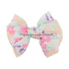 Accessoires pour cheveux 20 couleurs 5 pouces enfants bébé fille luxe designer inspiré arcs de cheveux avec clips accessoires chapeaux fournitures de fête flux DHJMO