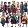 Finger Toys 20cm Kimetsu No Yaiba Anime Figure Vibration Stars Rengoku Kyoujurou Figure Artfx J Demon Slayer Agatsuma Zenitsu Figurine Toys