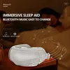 Sleep Masks Electric Nano Steam Eye Massager Smart Airbag Vibration Compress Relieve Trötthet Dark Circles Bluetooth Care Device 231013