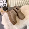 Mulheres Austrália Tazz Tasman Chinelos Designer Botas Luxo Fur Slides Clássico Ultra Mini Bota Mulheres Slide Camurça Lã Inverno Quente Tornozelo Sapatos UGGsity Chinelos 54ESS