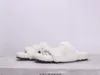 2023 Designer bont slides Slippers Mannen Vrouwen Slipper Zachte Harige Sandalen Winter Letters Warm Comfortabel Fuzzy Girl Flip Flop Oran Slipper