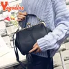 Torby wieczorowe Yogodlns moda mroczna torba crossbody kobiet retro pu ramię zaawansowane design to torebka luksusowa dama torebka zakupów 231013