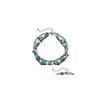 Cavigliere 7 stili Summer Beach Tartaruga a forma di fascino Corda String Cavigliere per le donne Bracciale alla caviglia Sandali donna sulla gamba Catena piede Ebreo Dhnc9