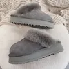 UG Australia Tazz Tasman Platform Man Woman Winter Ugglie Snow Boots Warm Funkette Uggit Fashion Classic Ultra Mini Disquette Buty Kostki