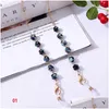 Brillenkettingen Dames zonnebrilkettingen Acryl Kristal Brillenkoord voor dames Brillenketting Sieraden Modeaccessoires Eyew Dhldh