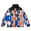 Designer Mens Jacket Parkas Letter Printing Couple Clothing Outerwear Windbreaker Brown Casual Thick Pink Blue Puffer Winter Coat