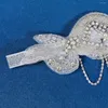 Fermagli per capelli Gioielli da sposa Strass Fasce di perle Fasce per capelli per spose Copricapo da donna Copricapo Accessori da sposa