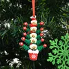 Factory Outlet Zibi Hot Selling Diy Christmas Snowman Name Pendant Creative Potting Family Christmas Tree Pendant