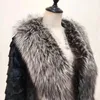 Women's Fur Faux Wholesale Women Short Real Natural Mink Coat Fluffy Sliver Jacket 231013