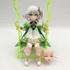 Finger Toys 20cm Genshin Impact Nahida Anime Girl Figure Klee/Venti Action Figur Qiqi/Xiao Figurin Vuxen Collectible Model Doll Toers Gifts