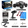 Kf10 High-speed Rc Car 2.4g Remote Control Pickup 4wd High-speed Off-road Off-road Vehicle Boy Toy Metal Gear 1/10 27cm