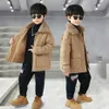 Down Coat Boys Coat Jacket Thick Warm Coat For Boys Casual Style Kids Coat Teenage Kids Winter Clothing J231013