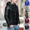 Gilet da uomo Jodimitty Uomo Autunno Inverno Moda Piumini corti 2023 Nuovo arrivo Piumino ultraleggero Piumino ripiegabile portatileL231014