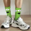 Chaussettes pour hommes printemps automne hiver Harajuku jouet pour femmes Alien-bayingimg Merch Crew doux cadeaux merveilleux