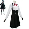 Cosplay Game Shirogane Tsumugi Dangan Ronpa Danganronpa V Killing Harmony Cosplay Costume Wig Anime School Jk Uniform Halloween Suit