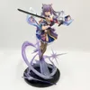 フィンガートイ27cm genshinインパクトケチングアニメフィギュアゲンシンインパクトモナ/レイデンショーグンアクションフィギュアクレー/Qiqiフィギュア収集可能な人形おもちゃ