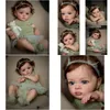 Poupées Poupées 60Cm Bebe Reborn Doll Belle Enfant Fille Peinte À La Main 3D Veines Visibles Doux Au Toucher Bébé Bonecas Jouets Jouets Cadeaux Poupées Acces Dhrmw