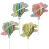 Bakeware Tools 4 PCS Airplane Decor Ballon Cake Decoration Party Topper tredimensionell baby