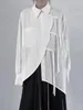 SuperAen – chemisiers pour femmes, haut haut de gamme, Style chinois, boutonné, manches longues, Design, chemise irrégulière, automne 2023